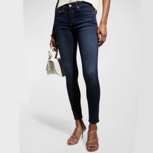 RAG & BONE | 10” Ankle Skinny jeans RAW HEM